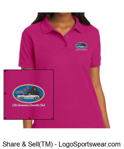 Ladies Silk Touch Sport Shirt Design Zoom